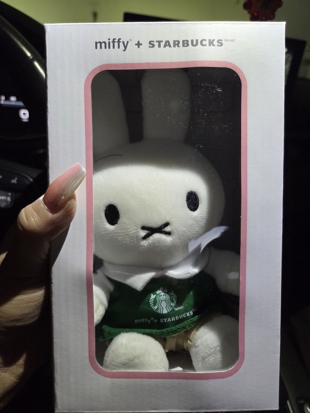 Miffy x Starbucks Plush Bunny in White & Green